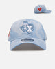 New Era Texas Rangers 'Hopeless Romantic' 9FORTY A-Frame Snapback Sky Blue