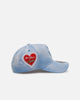 New Era Texas Rangers 'Hopeless Romantic' 9FORTY A-Frame Snapback Sky Blue
