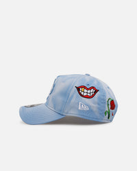 New Era Texas Rangers 'Hopeless Romantic' 9FORTY A-Frame Snapback Sky Blue