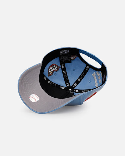 New Era Texas Rangers 'Hopeless Romantic' 9FORTY A-Frame Snapback Sky Blue