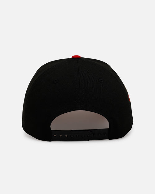 New Era Chicago Bulls 'Longevity' 9FORTY A-Frame Snapback Black/Red