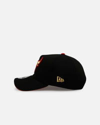 New Era Chicago Bulls 'Longevity' 9FORTY A-Frame Snapback Black/Red