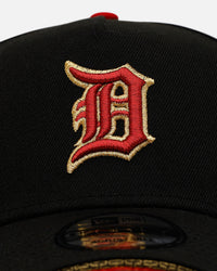 New Era Detroit Tigers 'Longevity' 9FORTY A-Frame Snapback Black/Red