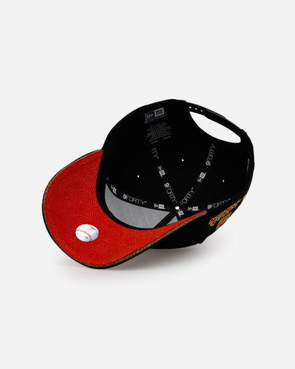 New Era Detroit Tigers 'Longevity' 9FORTY A-Frame Snapback Black/Red