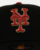 New Era New York Mets 'Longevity' 9FORTY A-Frame Snapback Black/Red