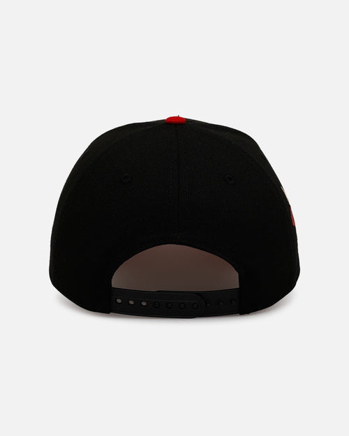 New Era New York Yankees 'Longevity' 9FORTY A-Frame Snapback Black/Red
