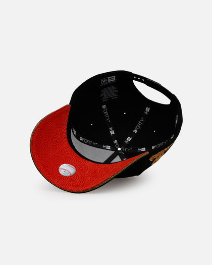 New Era New York Yankees 'Longevity' 9FORTY A-Frame Snapback Black/Red