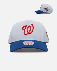 Mitchell & Ness Washington Nationals 'Cherry Logo' Pro Pinch Snapback Cherry