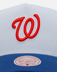 Mitchell & Ness Washington Nationals 'Cherry Logo' Pro Pinch Snapback Cherry