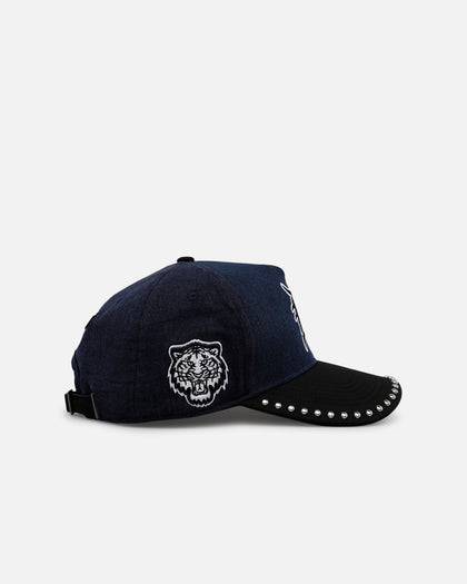 Pro Standard Detroit Tigers 'Polished Hardware' Pro Pinch Strapback Navy