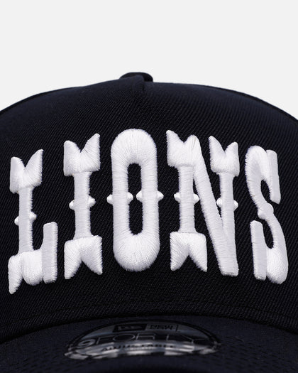 New Era Detroit Lions 'Midnight Navy' 9FORTY A-Frame Snapback Midnight Navy