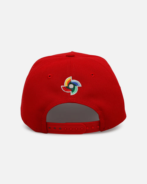 New Era Canada 'World Baseball Classic' 9FORTY A-Frame Snapback Official Team Color