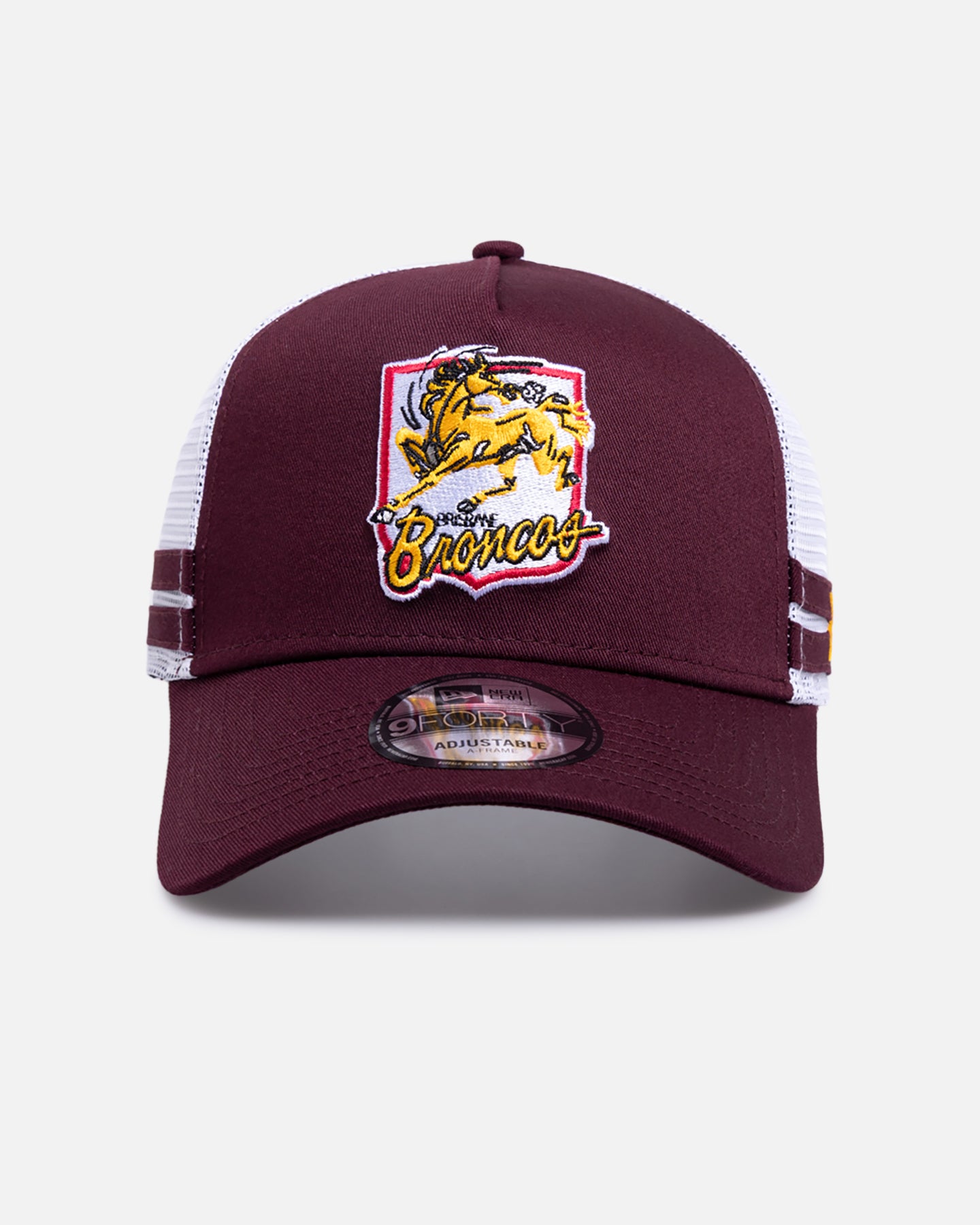 New Era Brisbane Broncos 'NRL 26 Retro Trucker' 9FORTY A-Frame