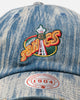 Mitchell & Ness Seattle SuperSonics 'Washed Denim' Dad Fit Strapback Denim