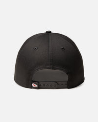 New Era Kansas City Chiefs 'Upside Down Logo' 9FORTY A-Frame Snapback Black/Official Team Color