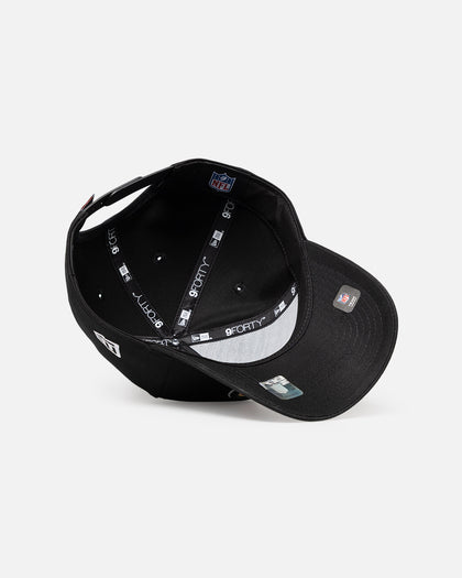 New Era Kansas City Chiefs 'Upside Down Logo' 9FORTY A-Frame Snapback Black/Official Team Color