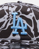 New Era Los Angeles Dodgers 'Brushed Cotton' 19TWENTY Strapback Black/Light Blue