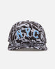 New Era New York Mets 'Brushed Cotton' 19TWENTY Strapback Black/Light Blue