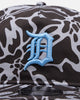 New Era Detroit Tigers 'Brushed Cotton' 19TWENTY Strapback Black/Light Blue