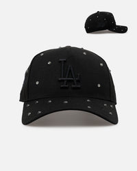 New Era Los Angeles Dodgers 'All Black Embellishment' 9FORTY A-Frame Snapback Black/Black