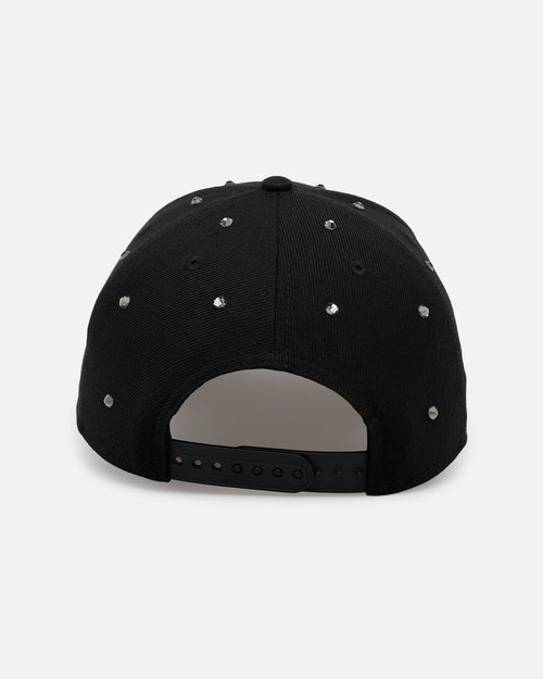 New Era New York Yankees 'All Black Embellishment' 9FORTY A-Frame Snapback Black/Black
