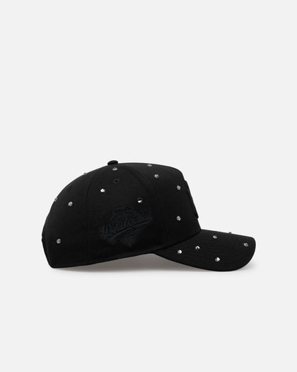 New Era New York Yankees 'All Black Embellishment' 9FORTY A-Frame Snapback Black/Black