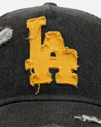 New Era Los Angeles Dodgers 'Denim 2.0' 9FORTY A-Frame Strapback Black