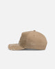 New Era Los Angeles Dodgers 'Applique Distressed' 9FORTY A-Frame Snapback Khaki