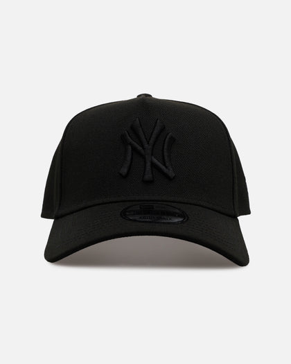 New Era New York Yankees 'Easy Black' 9FORTY A-Frame Snapback Black/Black