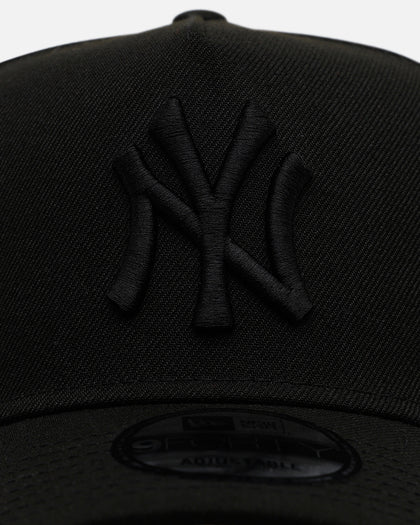 New Era New York Yankees 'Easy Black' 9FORTY A-Frame Snapback Black/Black