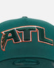 New Era Atlanta Falcons 'Citrus 2.0' 9FORTY A-Frame Snapback Dark Green/Orange