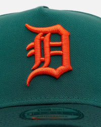 New Era Detroit Tigers 'Citrus 2.0' 9FORTY A-Frame Snapback Dark Green/Orange