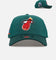 New Era Miami Heat 'Citrus 2.0' 9FORTY A-Frame Snapback Dark Green/Orange