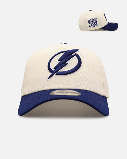 New Era Tampa Bay Lightning 'Team Color Visor' 9FORTY A-Frame Snapback Chrome/Official Team Color