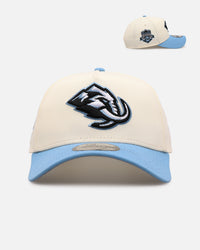 New Era Utah Mammoth 'Team Color Visor' 9FORTY A-Frame Snapback Chrome/Official Team Color