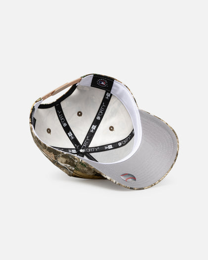 New Era Boston Red Sox 'Real Tree Camo' 9FORTY A-Frame Snapback Real Tree Camo