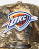 New Era Oklahoma City Thunder 'Real Tree Camo' 9FORTY A-Frame Snapback Real Tree Camo