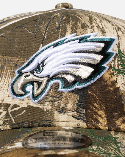 New Era Philadelphia Eagles 'Real Tree Camo' 9FORTY A-Frame Snapback Real Tree Camo