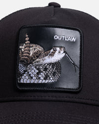 Goorin Bros Outlaw Trucker Snapback Black