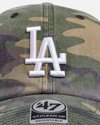 47 Brand Los Angeles Dodgers 'Camo' 47 Clean Up Strapback Camo