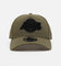 New Era Los Angeles Lakers 'Easy Olive' 9FORTY A-Frame Snapback Olive