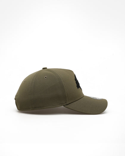New Era Los Angeles Lakers 'Easy Olive' 9FORTY A-Frame Snapback Olive