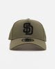 New Era San Diego Padres 'Easy Olive' 9FORTY A-Frame Snapback Olive