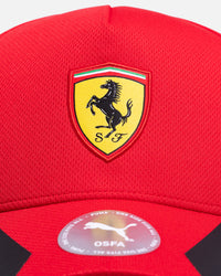 Puma X Scuderia Ferrari Snapback Baseball Cap Red