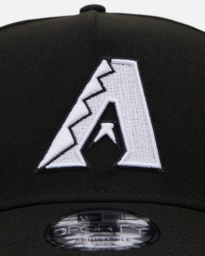 New Era Arizona Diamondbacks 'Black' 9FORTY A-Frame Snapback Black/White