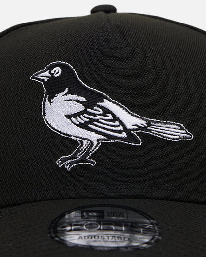 New Era Baltimore Orioles 'Black' 9FORTY A-Frame Snapback Black/White