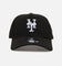 New Era New York Mets 'Black' 9FORTY A-Frame Snapback Black/White
