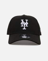 New Era New York Mets 'Black' 9FORTY A-Frame Snapback Black/White