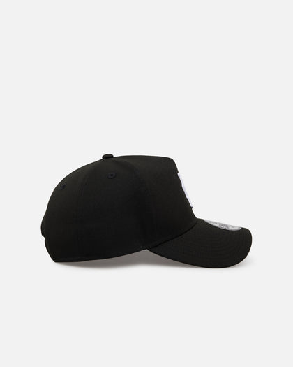 New Era New York Mets 'Black' 9FORTY A-Frame Snapback Black/White