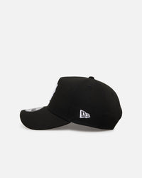 New Era New York Mets 'Black' 9FORTY A-Frame Snapback Black/White